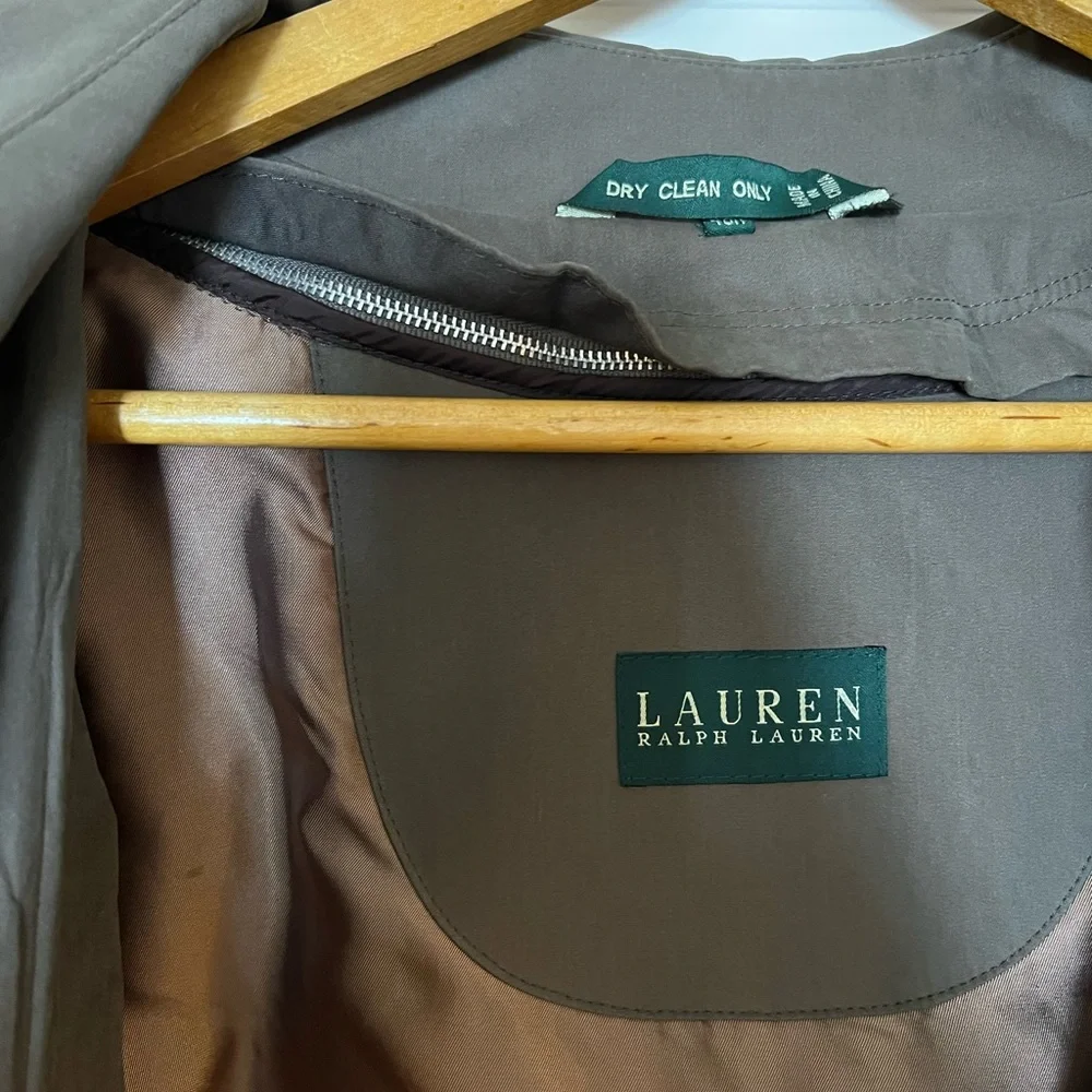 Vintage Ralph Lauren Trench Coat - Picture 2 of 6